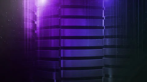 System Purple Blue Stock Footage 25860924