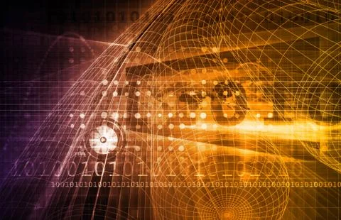 System Scan Illustrazione stock