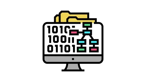 System software color icon animation 動画素材 224012048