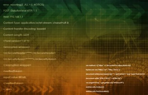 System software Stock Illustration