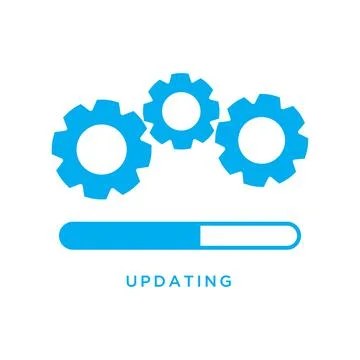 System software update or upgrade. Stock Illustration