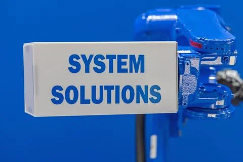 System Solutions Robot Stock Photos
