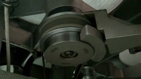 System start-up and transport the tapes. Stock-Footage 64638301