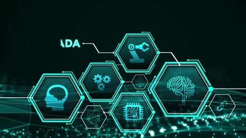 System Supervisory Control And Data Acquisition technology concept. SCADA. Stock Footage 280965204