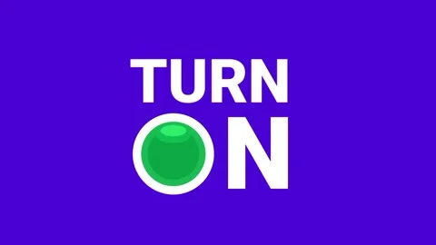 System Turn On Stock Footage 336062591