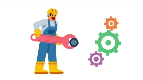 System Under Maintenance Stock Footage 337915678