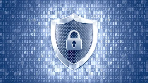 System Under Protection Video stock 131342355