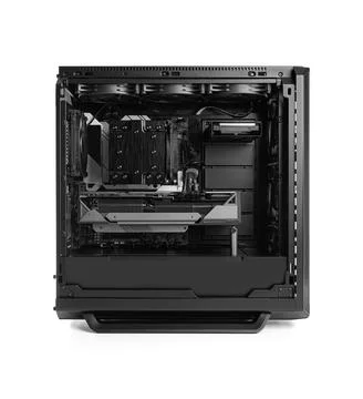 System unit of a modern PC. 스톡 사진