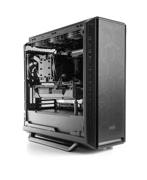 System unit of a modern PC. 스톡 사진