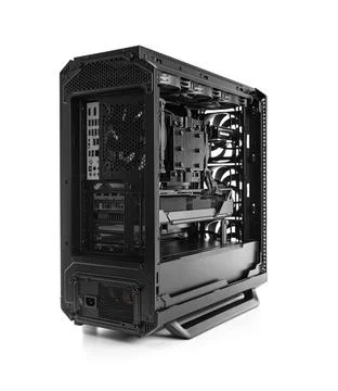 System unit of a modern PC. 스톡 사진