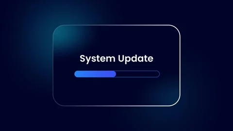 System Update Progress Stock Footage 336063301