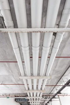 System of water in building Stock Photos