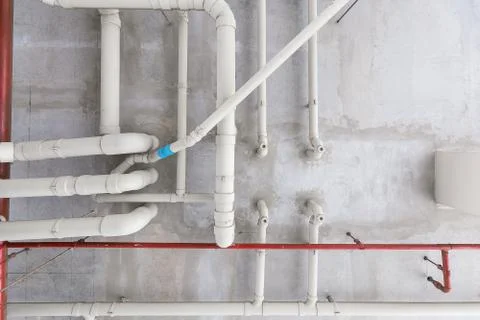 System of water in building Stock Photos