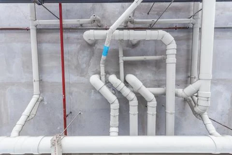 System of water in building Stock Photos