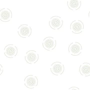 System working process glyph seamless pattern Stock Illustration