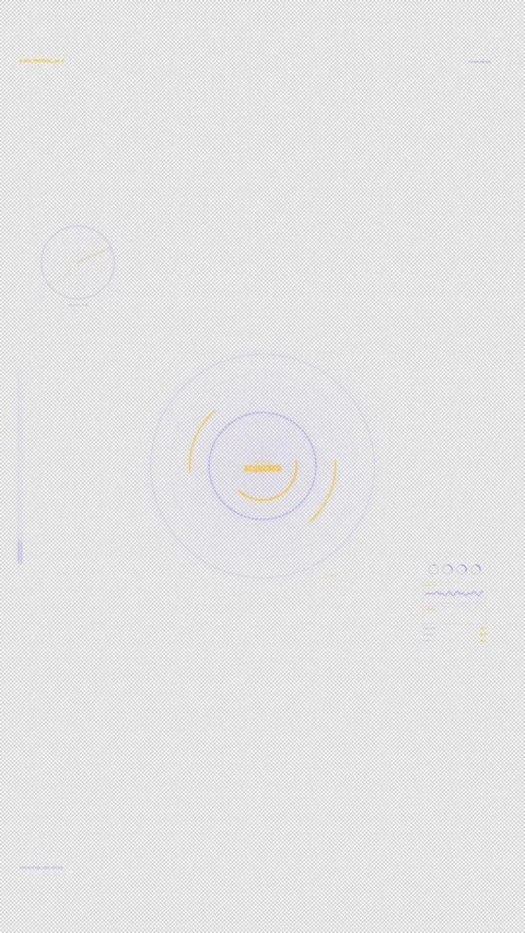 Systematic Smart HUD Aviation Pitch Ladder: Analytics Screen : 4K Alpha Stock Footage 332941741
