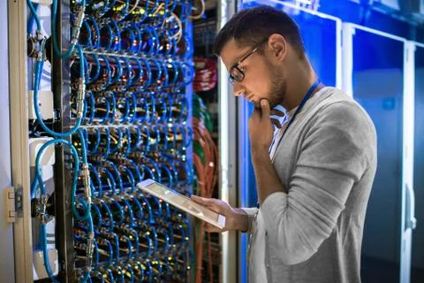 Systems Administrator 写真素材