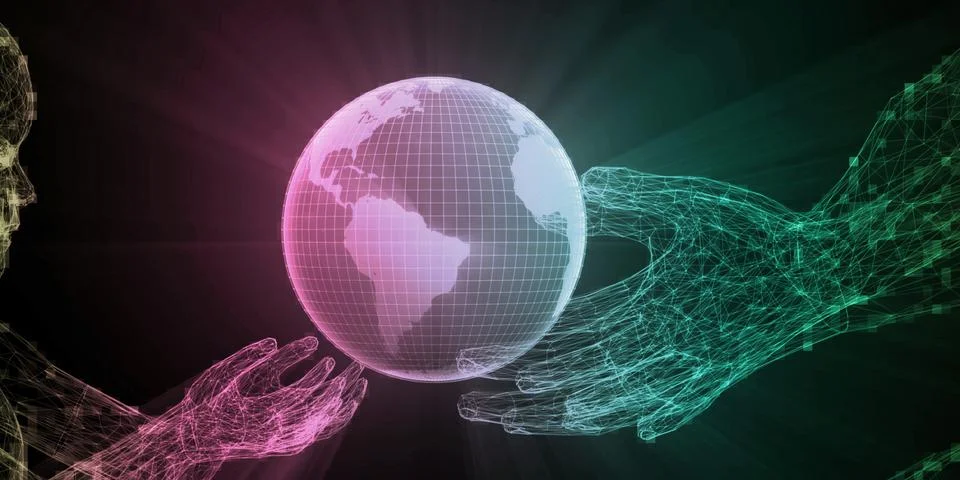Systems Development With Technology Illustrazione stock