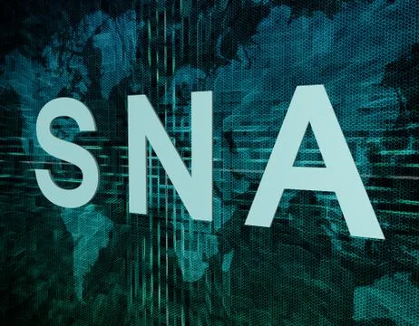 Systems network architecture Stock Illustration