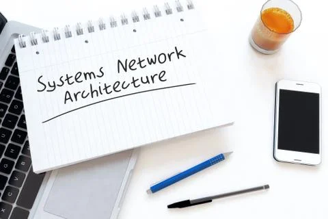 Systems Network Architecture Stock Illustration