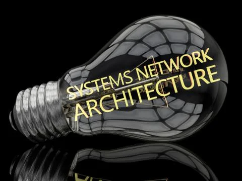 Systems Network Architecture Stock Illustration