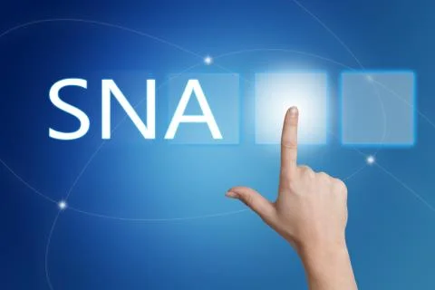 Systems Network Architecture Stock Illustration