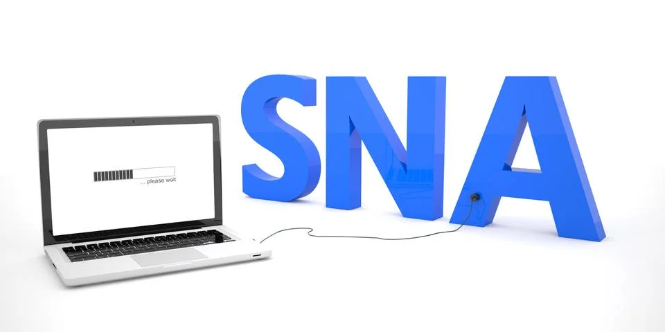 Systems Network Architecture Stock Illustration