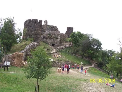 Szigliget castle 写真素材