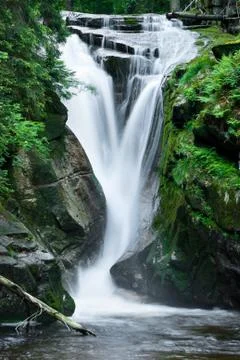 Szklarka waterfall Stock Photos