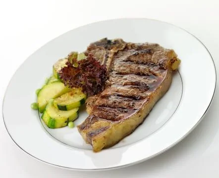 T bone steak Stock Photos