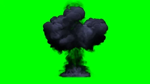 T-Explosion on green 스톡 동영상 11428716