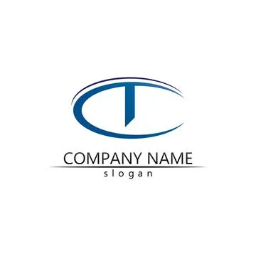 T letter, T logo vector font alphabet design and icon T Stock Illustration
