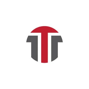 T Letter vector icon design Stock Illustration