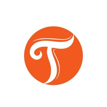 T logo and symbol vector Stock Illustration