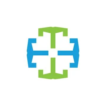T logo Stock Illustration
