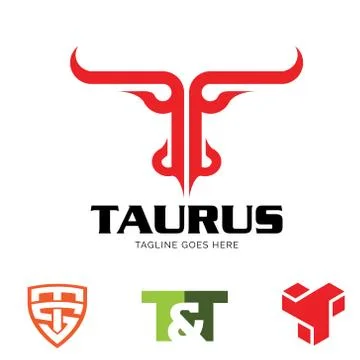 T logo set vol1 Ilustración de archivo