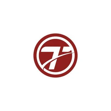 T  Logo Template vector symbol Stockillustratie