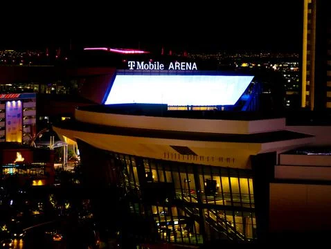T-Mobile Arena Stock Photos