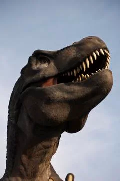 T-rex head Stock Illustration