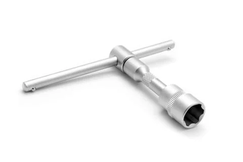 T shape handle tubular socket bar extension Stock Photos
