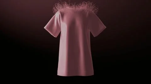 T-shirt 3d Stock Illustration