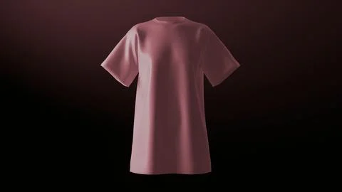 T-shirt 3d Stock Illustration