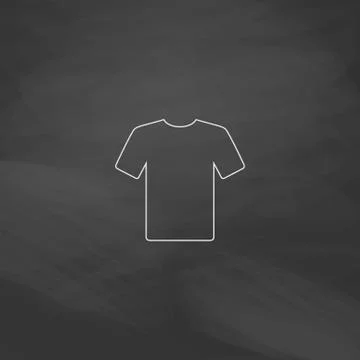 T-shirt computer symbol Stock Illustration