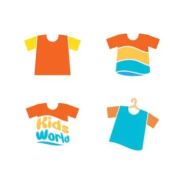 T-Shirt flat design Illustrazione stock