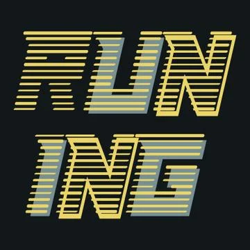 T-shirt graphics Stock Illustration