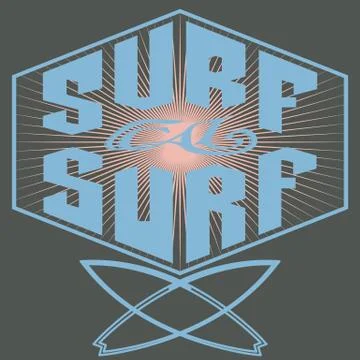 T-shirt graphics Stock Illustration