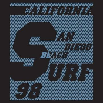 T-shirt graphics Stock Illustration