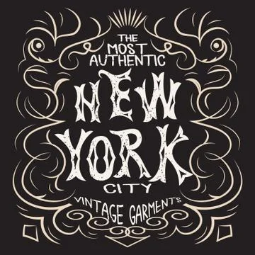 T-shirt graphics Stock Illustration