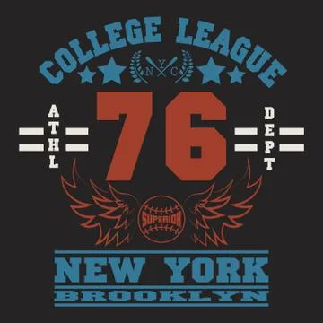 T-shirt graphics Stock Illustration