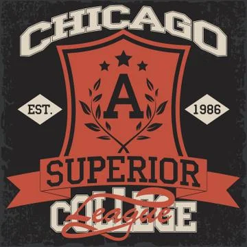 T-shirt graphics Stock Illustration